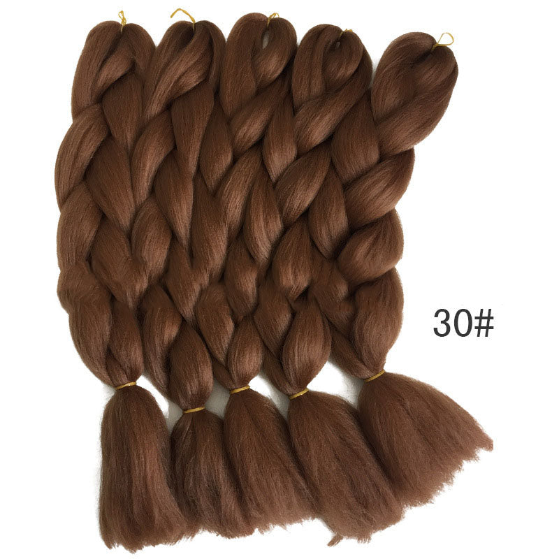 Vlechthaar 24 inch / 60 cm - Een kleur
