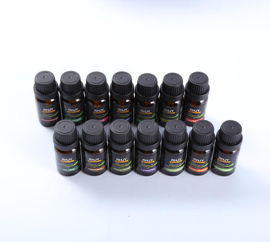 Aromatherapy Essential Oil Set — 14 Geuren | Velvet Crown