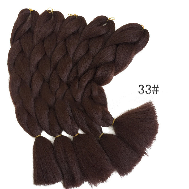 Vlechthaar 24 inch / 60 cm - Een kleur