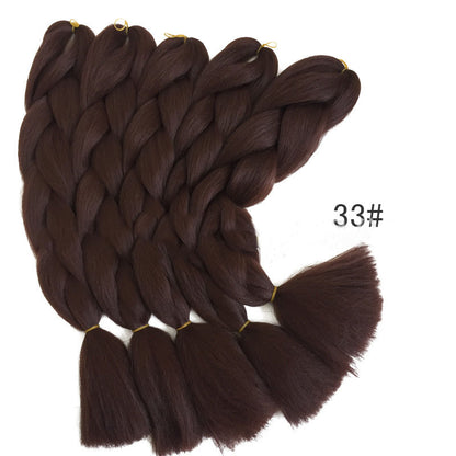 Vlechthaar 24 inch / 60 cm - Een kleur