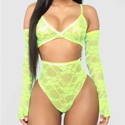 Driedelig Strapless Lingerie Set | Maten S t/m L — Velvet Crown