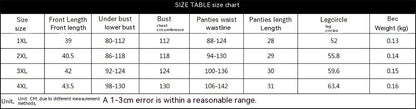 Sexy Lingerie Suit | Maten 1XL t/m 4XL — Velvet Crown