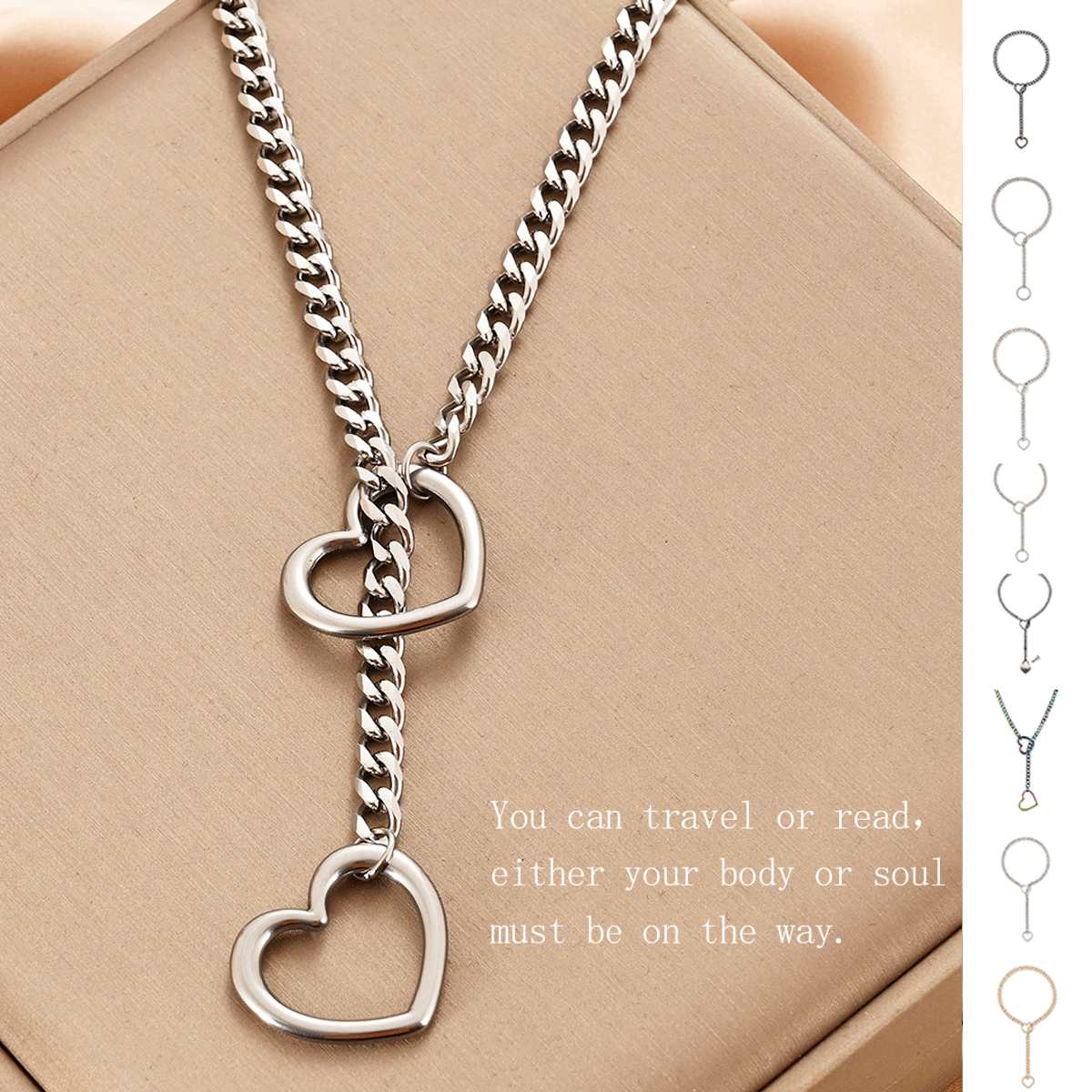 Hartvormige Ketting | 9 Stijlen — Velvet Crown