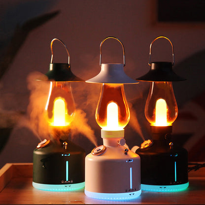 Draagbare Camping Humidifier met Sfeerverlichting — Velvet Crown