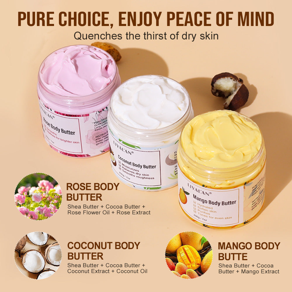 Shea Butter Body Butter — Diepe Hydratatie