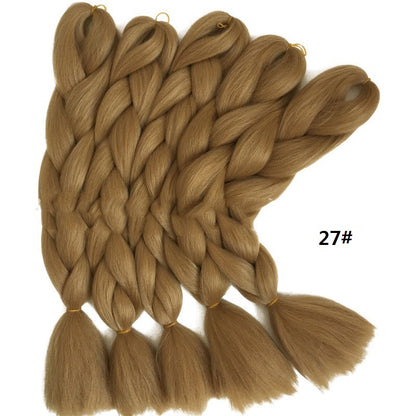Vlechthaar 24 inch / 60 cm - Een kleur