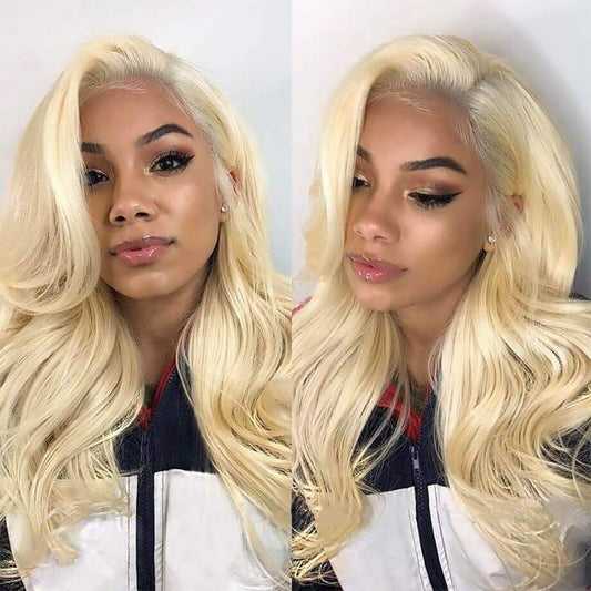 13x4 Lace Front Wig — Honey Blonde 613 Body Wave