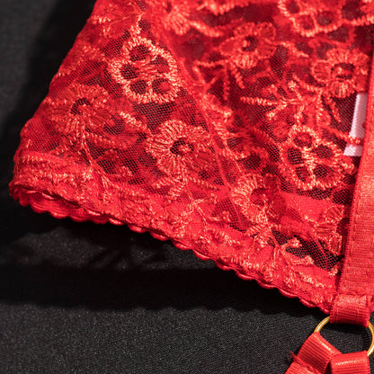 Geborduurde Jarretel Lingerie | Maten S t/m L — Velvet Crown