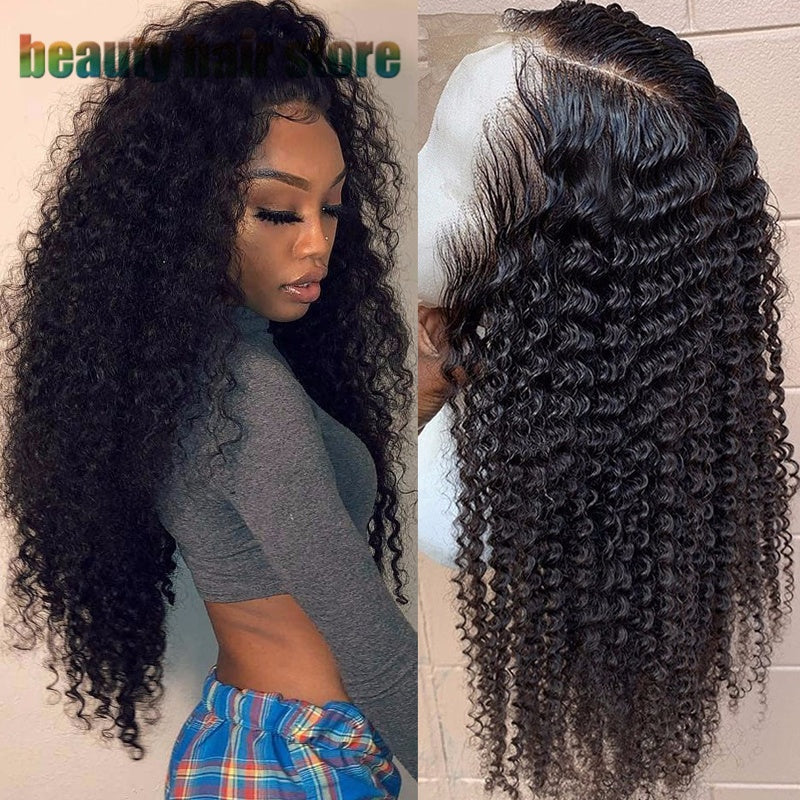 Brazilian Kinky Curly Lace Front Wig - Bold & Beautiful