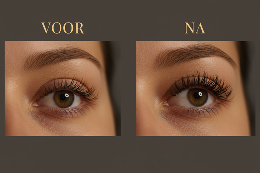 Lash Lift Voor & Na — Realistisch